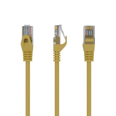 Gembird UTP Cat6 patchkabel, 1.5 m, geel, 1,5 m, Cat6, U/UTP (UTP), RJ-45, RJ-45, Geel