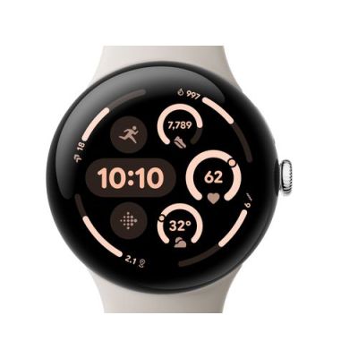 Google Pixel Watch 3, AMOLED, Touchscreen, 32 GB, Wifi, GPS, 37 g