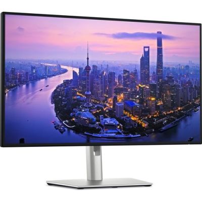 DELL UltraSharp U2725QE, 68,6 cm (27"), 3840 x 2160 Pixels, 4K Ultra HD, LCD, 8 ms, Zwart, Zilver