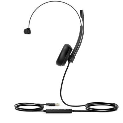 Yealink UH34 Mono UC Headset, Bedraad, Kantoor/callcenter, 20 - 20000 Hz, 88 g, Headset, Zwart