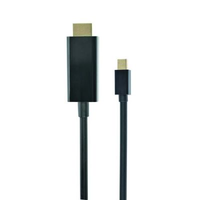 Gembird Mini DisplayPort naar HDMI-kabel, 1.8 m, 1,8 m, Mini DisplayPort, HDMI, Mannelijk, Mannelijk