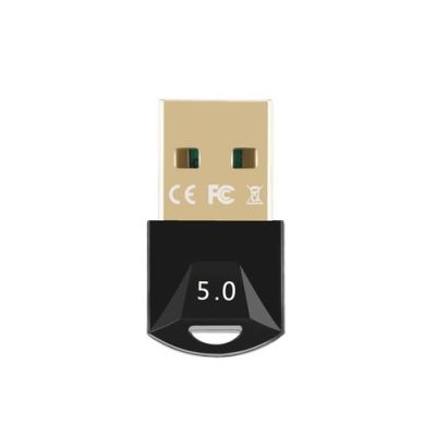 Gembird USB BT adapter v5.0, Draadloos, USB, Bluetooth, Zwart