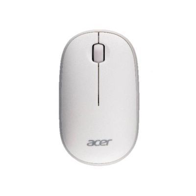 Acer Wireless Bubble Mouse - AMR100 White (Retail pack), Ambidextrous, Optisch, RF Draadloos, 1600 D
