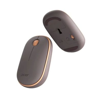 Acer Wireless Bubble Mouse - AMR100 Peach (Retail pack), Ambidextrous, Optisch, RF Draadloos, 1600 D