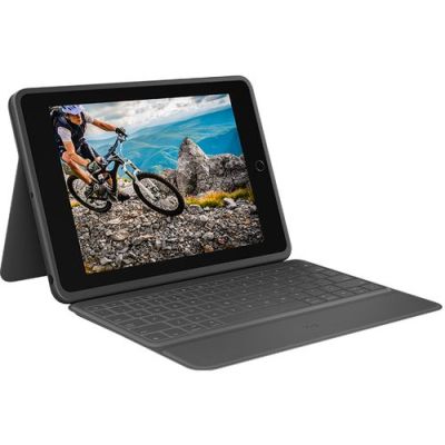 Logitech Rugged Folio, QWERTY, Italiaans, 1,8 cm, 1,2 mm, Apple, iPad (7th Gen)