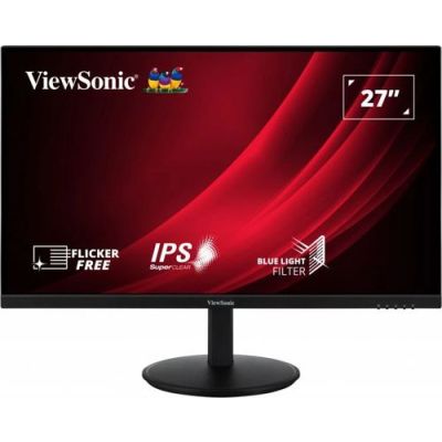 Viewsonic VG Series VG2709-2K-MHD-2, 68,6 cm (27"), 2560 x 1440 Pixels, Quad HD, LED, 4 ms, Zwart