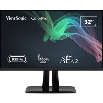 Viewsonic VP56, 81,3 cm (32"), 3840 x 2160 Pixels, 4K Ultra HD, LED, 5 ms, Zwart