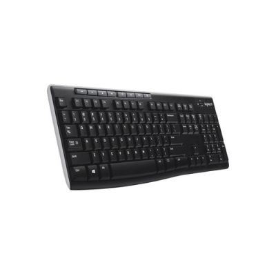 Logitech K270, Volledige grootte (100%), Draadloos, RF Draadloos, QWERTY