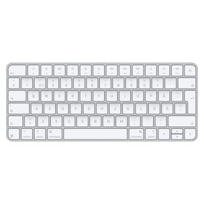 Apple Magic, Bedraad en draadloos, USB + Bluetooth, QWERTY, Wit