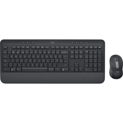 Logitech Signature MK650 Combo For Business, Draadloos, RF-draadloos + Bluetooth, Membraan keyswitch