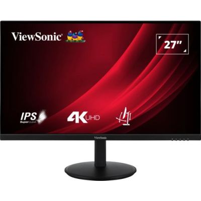 Viewsonic VG Series VG2708-4K, 68,6 cm (27"), 3840 x 2160 Pixels, 4K Ultra HD, LED, 4 ms, Zwart