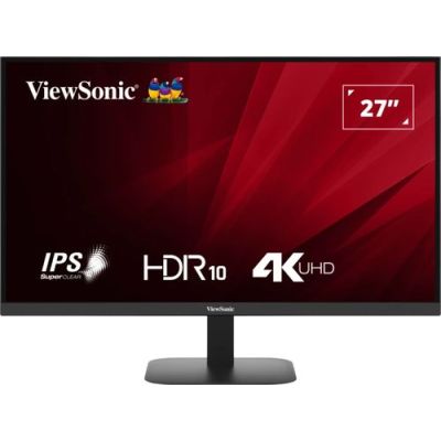 Viewsonic VA VA2708-4K-HD, 68,6 cm (27"), 3840 x 2160 Pixels, 4K Ultra HD, LED, 4 ms, Zwart