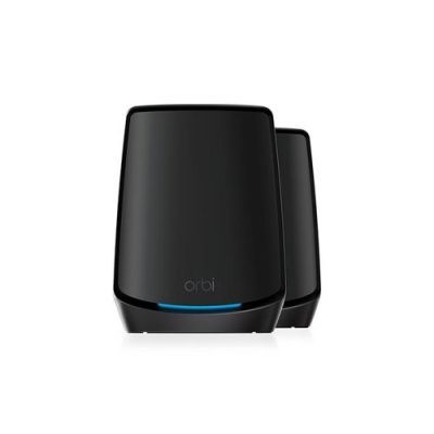 NETGEAR RBK862SB, Zwart, Intern, Mesh-systeem, Tri-band (2.4 GHz / 5 GHz / 5 GHz), Wi-Fi 6 (802.11ax