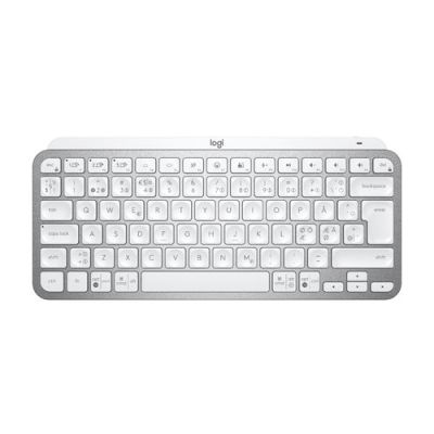 Logitech MX Keys Mini, Mini, Draadloos, RF-draadloos + Bluetooth, Schaar-toetsschakelaar, QWERTY, Gr