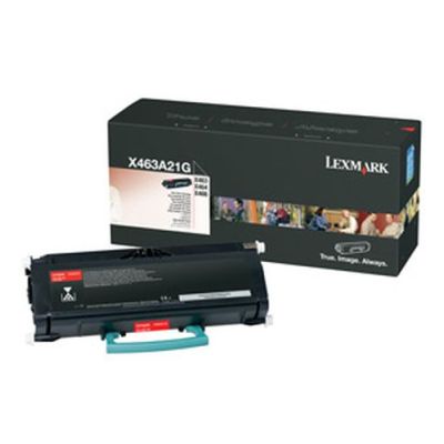 Lexmark X46x 3,5K tonercartridge, 3500 pagina's, Zwart, 1 stuk(s)