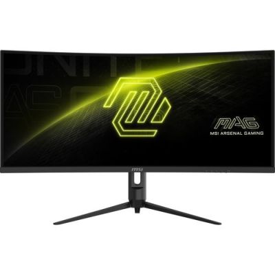 MSI MAG 342CQR E2, 86,4 cm (34"), 3440 x 1440 Pixels, UltraWide Quad HD, LCD, 1 ms, Zwart