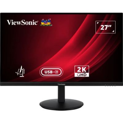 Viewsonic VG Series VG2709-2K-MHDU-2, 68,6 cm (27"), 2560 x 1440 Pixels, Quad HD, LED, 4 ms, Zwart