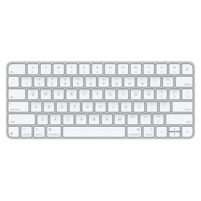 Apple Magic, Bedraad en draadloos, USB + Bluetooth, QWERTY, Wit