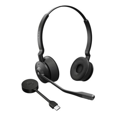 Jabra Engage 55 SE, Draadloos, 40 - 16000 Hz, Kantoor/callcenter, 83 g, Headset, Zwart