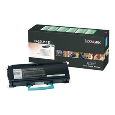 Lexmark E462 18K retourprogramma tonercartridge, 18000 pagina's, Zwart, 1 stuk(s)