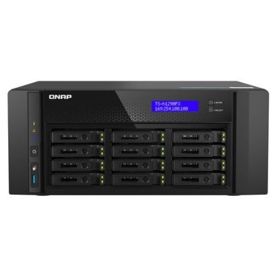 QNAP TS-h1290FX, NAS, Tower, EPYC, 7302P, 256 GB, DDR4