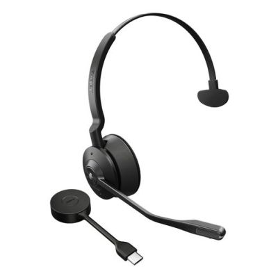 Jabra Engage 55 SE, Draadloos, 40 - 16000 Hz, Kantoor/callcenter, 57 g, Headset, Zwart