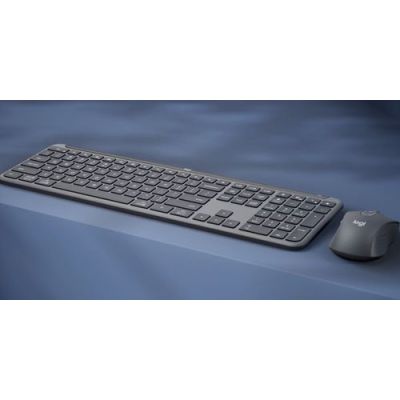 Logitech MK950 Signature for Business, Draadloos, RF-draadloos + Bluetooth, Schaar-toetsschakelaar,
