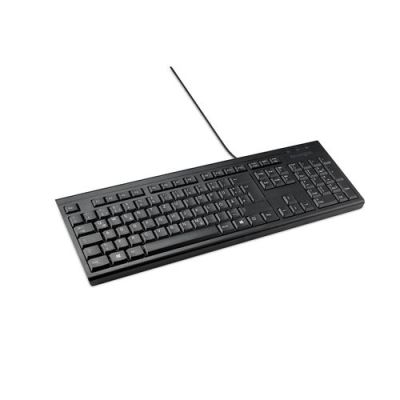 Kensington KB100 EQ Wired Full Size Keyboard, Volledige grootte (100%), Bedraad, USB, Membraan keysw