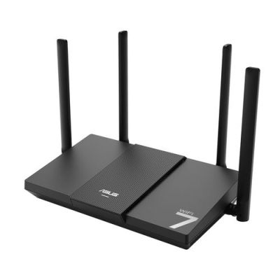 ASUS RT-BE50 BE3600, Wi-Fi 7 (802.11be), Dual-band (2.4 GHz / 5 GHz), Ethernet LAN, Zwart, Router om