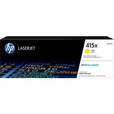 HP 415X Yellow LaserJet Toner Cartridge