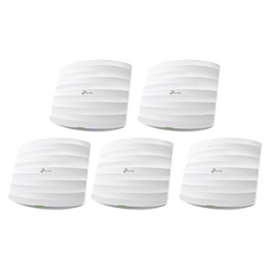 TP-Link EAP245(5-PACK), 1750 Mbit/s, 450 Mbit/s, 1300 Mbit/s, 10,100,1000 Mbit/s, 2.4, 5 GHz, IEEE 8