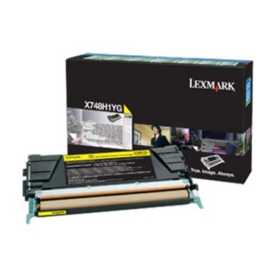 Lexmark X748H3YG, 10000 pagina's, Geel, 1 stuk(s)