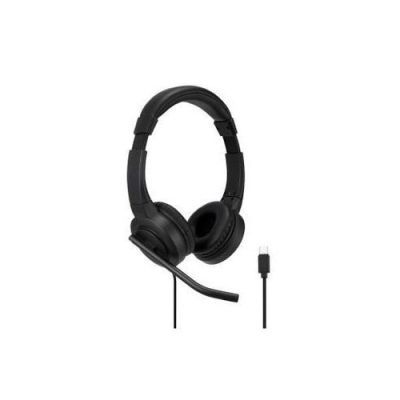 Kensington H1000 USB-C On-Ear Hoofdtelefoon, Bedraad, Oproepen/muziek, 210 g, Headset, Zwart