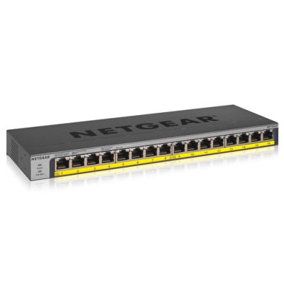 ProSAFE 16-Ports Gigabit Unmanaged PoE+