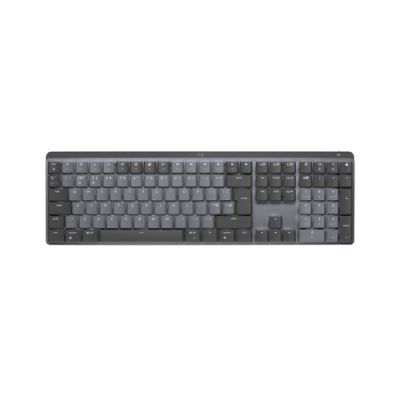 Logitech MX Mechanical, Volledige grootte (100%), RF-draadloos + Bluetooth, Mechanische keyswitch, Q