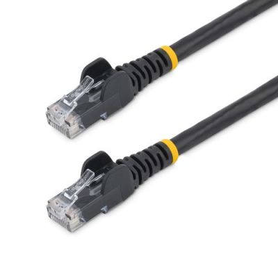 StarTech.com Cat5e Ethernet netwerkkabel met snagless RJ45 connectors UTP kabel 10m zwart, 10 m, Cat
