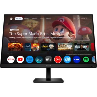 OMEN by HP OMEN by 31.5 inch UHD 144Hz Smart Gaming Monitor - OMEN 32x, 80 cm (31.5"), 3840 x 2160 P