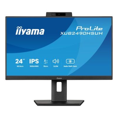 iiyama XUB2490HSUH-B2, 60,5 cm (23.8"), 1920 x 1080 Pixels, Full HD, LED, 4 ms, Zwart