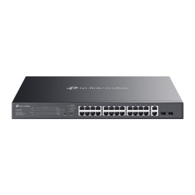 TP-Link Omada ES228GMP, Managed, Gigabit Ethernet (10/100/1000), Power over Ethernet (PoE), Rack-mon