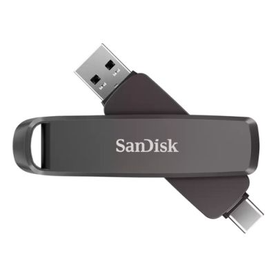 SanDisk SDDDE1-2T00-G46, 2 TB, USB Type-A / USB Type-C, 3.2 Gen 2 (3.1 Gen 2), 1000 MB/s, Glij, Zwar
