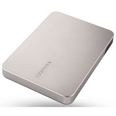 Toshiba Canvio Flex, 4 TB, 2.5", USB Type-A, 3.2 Gen 1 (3.1 Gen 1), 5000 MB/s, Zilver
