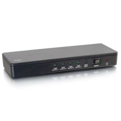 C2G 41058, HDMI, 4x HDMI, 4096 x 2160 Pixels, Zwart, 12 Bit, 60 Hz