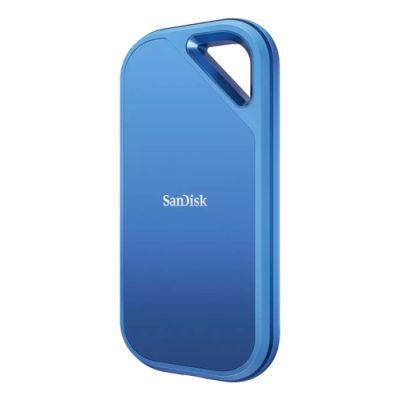 SanDisk Creator Pro, 4 TB, USB Type-C, USB 3.2 Gen 2x2, 2000 MB/s, Blauw