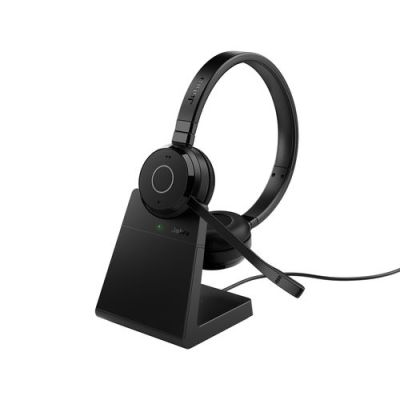 Jabra Evolve 65 TE, Bedraad en draadloos, 20 - 20000 Hz, Kantoor/callcenter, 106,3 g, Headset, Zwart