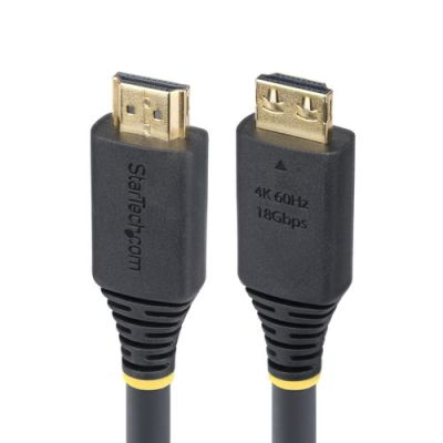 StarTech.com 6m High Speed HDMI Kabel met Grip Connectors, 4K 60Hz/1440p 144Hz, HDR10/HDCP 2.2/ARC,