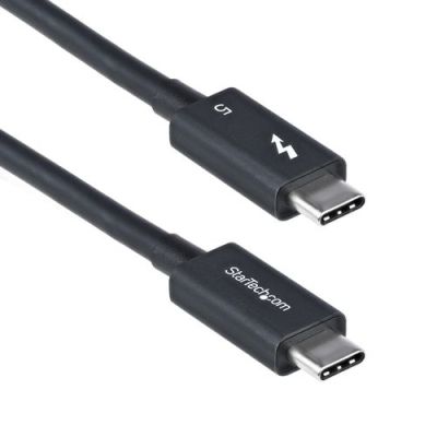 StarTech.com 50cm Thunderbolt 5 Kabel, 80Gbps/Tot 120Gbps, 240W PD EPR, 8K 60Hz, Thunderbolt-Gecerti