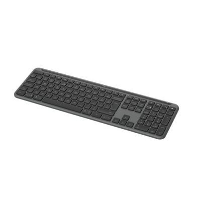 Logitech K950 Signature Slim, Volledige grootte (100%), Draadloos, RF-draadloos + Bluetooth, Schaar-