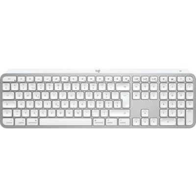 Logitech MX Keys S for Mac, Draadloos, RF-draadloos + Bluetooth, Schaar-toetsschakelaar, QWERTZ, LED