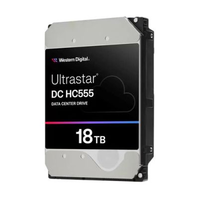 Western Digital Ultrastar DC HC555, 18 TB, 7200 RPM, 512 MB, 3.5", SATA III
