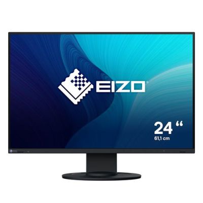 EIZO FlexScan EV2410R, 61,2 cm (24.1"), 1920 x 1200 Pixels, WUXGA, LCD, 5 ms, Zwart